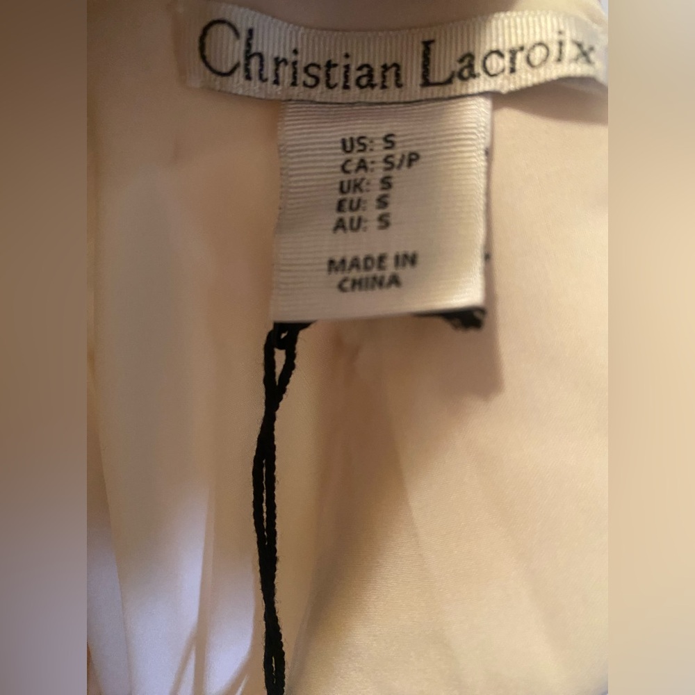 Christian Lacroix ruffle floral Dress - Picture 6 of 9